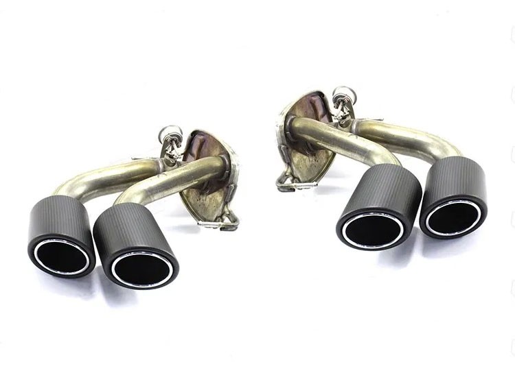 Alfa Romeo Giulia Exhaust Tips Carbon Fiber Quadrifoglio Version 4609